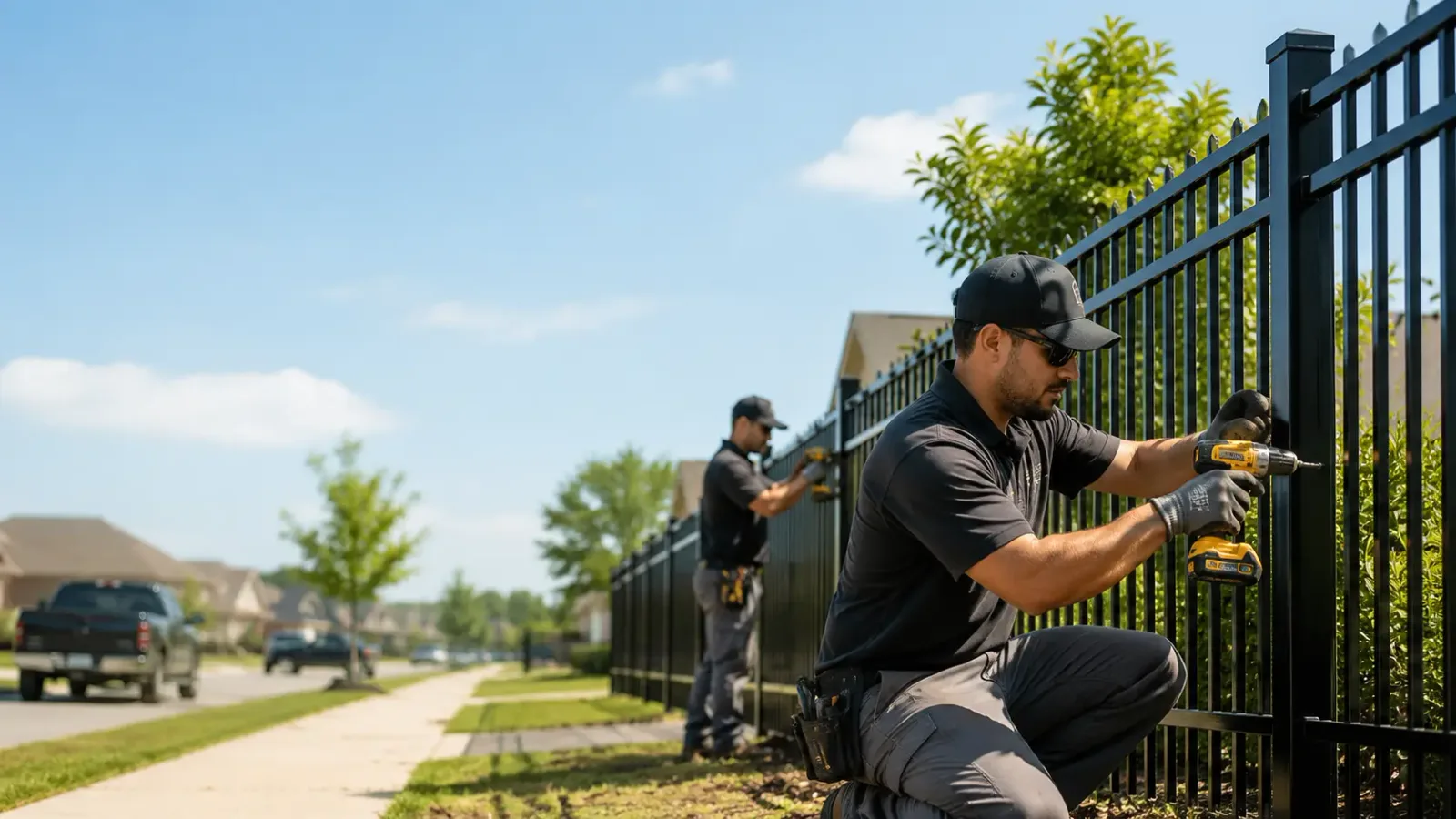 Metal Fence Installation in South Walpole, MA